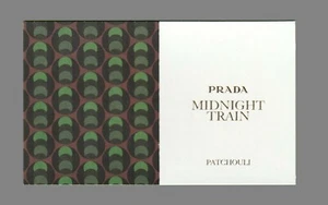 Carte Publicitaire - advertising card - Midnight Train de Prada recto verso - Imagen 1 de 2