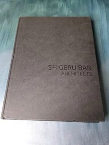Shigeru Ban Architects 2018 Hardcover Book New - Foto 1 di 14
