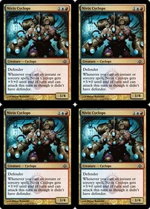 MTG - 4x NIVIX CYCLOPS - Dragon's Maze (C) - Picture 1 of 1