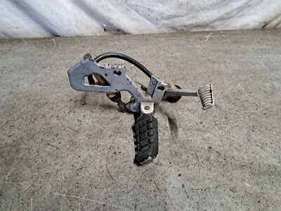 Cagiva River 600 500 apoio para os pés direitos + suporte e cilindro mestre de freio traseiro - Imagem 1 de 4