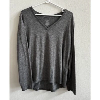 DANSKIN Ahora Semi-Ajustado Manga Larga XXL/2XG (20) GRIS Foto 1 de 3