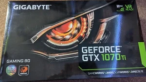 Gigabyte GTX 1070ti 8gb Gaming GPU Graphics Card *BOXED & FULLY TESTED* - Picture 1 of 4