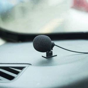 Car Mini Microphone Micro Radio 3.5mm Jack Mic Stereo Wired External Microphone  - Bild 1 von 12
