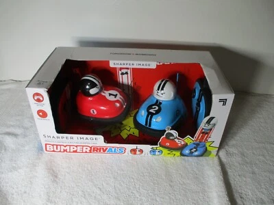 Sharper Image Bumper Rivals Remote Control Ejecting Bumper Cars - Image 1 of 4