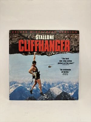 LASERDISC Movie CLIFFHANGER Sylvester Stallone John Lithgow Vintage Collectible Foto 1 de 4