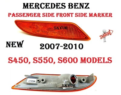 Front Passenger Side Marker Turn Signal Light For Mercedes S550 S600 GENUINE - Image 1 of 4