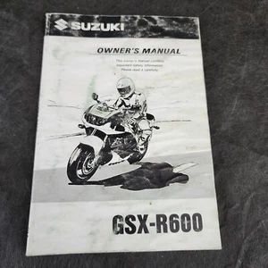 Suzuki GSX R 600 Owners Manual User Operator Guide - Picture 1 of 2