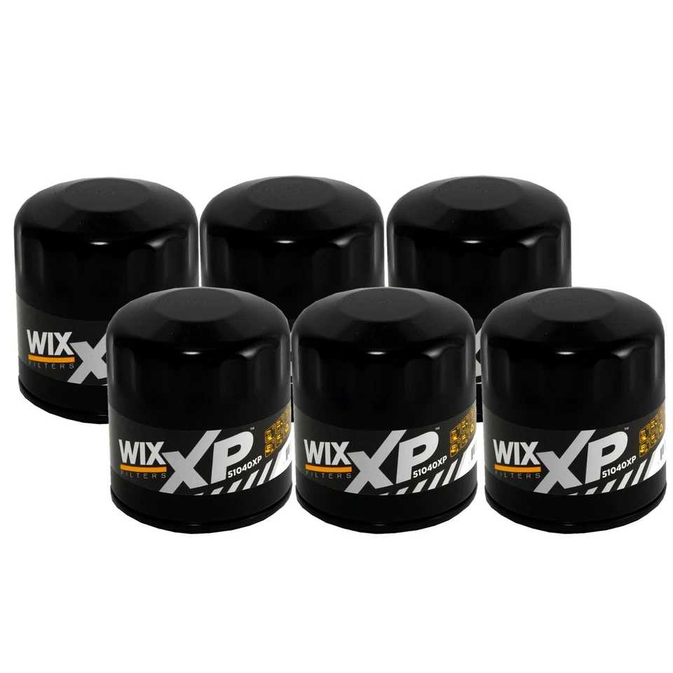 Juego de 6 filtros de aceite de motor Wix XP para Buick Cadillac Chevy GMC Isuzu Jeep Saab Foto 1 de 1