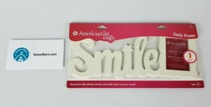 American Girl Crafts ~ Smile Photo Frame, Holds 1 3/4" x 2 1/2" photo - Picture 1 of 3