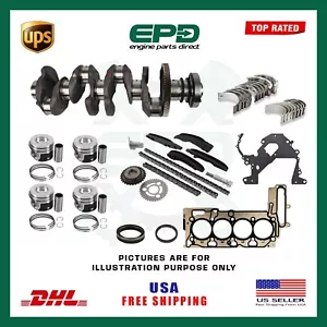 FOR BMW N47 ENGINE CRANKSHAFT / PISTONS & ENIGNE REBUILD KIT N47D20 2.0 DIESEL - Picture 1 of 1