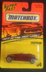 1995 Matchbox Diecast Metal Car 1995 Chrysler Prowler MB280 #34 Super Fast - Picture 1 of 4