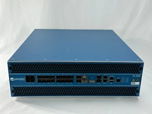 Palo Alto PA-5220 Next-Generation Firewall VPN Gateway 1/10/40GbE 2x PSU Rails - Picture 1 of 12