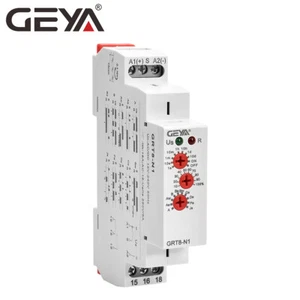 GEYA Extended Multifunction Time Delay Relay Switch 10 Funciton 16A AC/DC12-240V - Picture 1 of 12