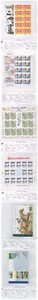 1988 1991 1993 1994 1996 IRELAND LOT COMPLETE SHEETS AND BOOKLETS NEVER HINGED - Picture 1 of 1