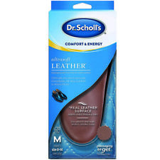 Dr. Scholl's Menâ€™s Ultrasoft Leather Insoles Shoe Inserts For Dress Shoes