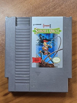 Castlevania II: Simon's Quest (Nintendo NES, 1988) NES Authentic Cartridge Only - Image 1 of 4