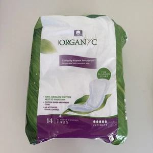 Organyc 100% Bio Baumwolle Inside Out Ultimative Inkontinenzeinlagen für Blase - Bild 1 von 2
