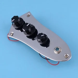 Loaded Switch Control Plate Prewired Fit for Fender Jazz Bass Guitars 15.2cm lk - Picture 1 of 6