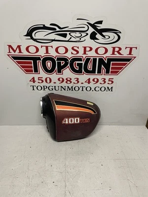 1976 - 1979 HONDA CB400T CB400 T HAWK HONDAMATIC LEFT SIDE COVER 83700-413-00 - Image 1 of 4