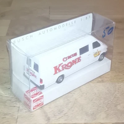 Busch Mercedes Sprinter Circus Krone LKW Modell 1:87 H0 OVP - Bild 1 von 4