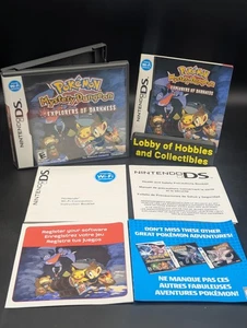 Pokemon Mystery Dungeon Explorers of Darkness (Nintendo DS) CIB -Como nuevo - Impecable - Imagen 1 de 6
