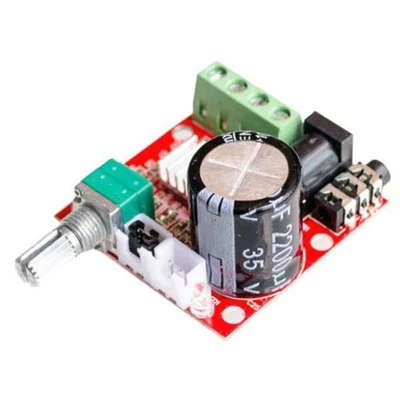 Class D Mini Verstärker 2x10 Watt an 8Ohm 12V DC - Bild 1 von 3