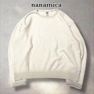 Nanamica KODENSHI Wool Sweater L Wool Knit Used JAPAN - Picture 1 of 5