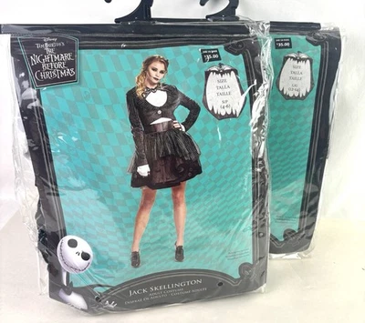 1 Ct Disney Nightmare Before Christmas Jack Skellington Costume Dress Womens - Image 1 of 4