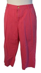 Ralph Lauren 16W 16 Pink Capri Pants - Picture 1 of 3