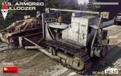 MINI ART 1/35 U.S. ARMORED BULLDOZER - Immagine 1 di 1