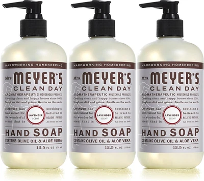CLEAN DAY Hand Soap, Made with Essential Oils, Biodegradable Formula, Lavender, - Image 1 of 4