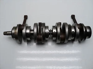 #0311 Suzuki GS750 GS 750 Crankshaft / Crank Shaft & Rods - Foto 1 di 3