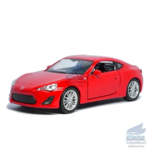 WELLY 1:36 Toyota 86 Model Car Alloy Diecast Toy Vehicle Collection Kid Gift Red - Picture 1 of 12