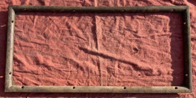 Moldura de adorno de marco de ventana trasera original para Ford Modelo A Tudor Coupé Foto 1 de 2