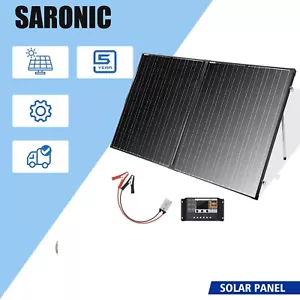 SARONIC 30A 200W Solarkoffer PWM Laderegler Solarenergie tragbar Faltbar Module - Bild 1 von 8