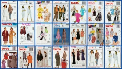 OOP Burda Sewing Pattern Misses Size with Plus Sizes You Pick  - Image 1 of 2