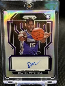 Davion Mitchell 2021 Panini Prizm #RS-DMI Rookie Signatures Silver Prizm Auto - Picture 1 of 3