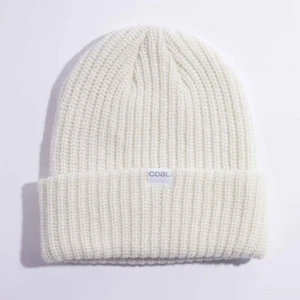 Coal The Dan Mid Length Wool Beanie Off White, OSFM New - Picture 1 of 1