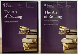 The Great Courses: The Art of Reading Course Guidebook & 4 DVDs LIKE NEW - Bild 1 von 4