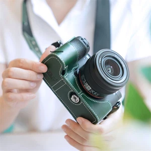 TP Handmade Half Case for Sony A7C2 A7CR A7CII Leather Camera Retro Cover New - Picture 1 of 29
