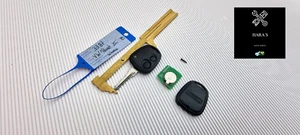 VW Passat 35i Bj. 1989 Innoparts 2 Taster Funkschlüssel 433,92MHz, Typ CR1616 - Bild 1 von 14