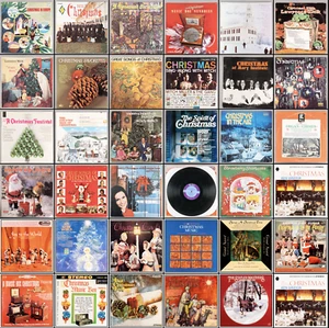 CHRISTMAS ALBUMS * Vinyl Record LPs * You Choose * See Photos - Picture 1 of 125