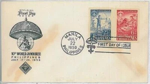 29803 - PHILIPPINES - Postal History - FDC COVER 1959 BOY SCOUTS - Picture 1 of 1
