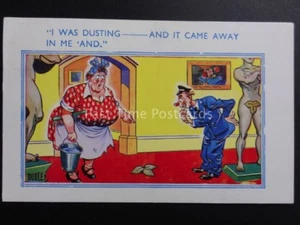Dudley: Museum Theme I WAS DUSTING - AND IT CAME AWAY IN ME 'AND - Picture 1 of 2