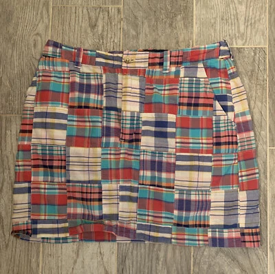 Saia Lápis Patchwork Cape Madras Tamanho Pequeno - Imagem 1 de 4