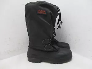 Sorel Kaufman Youth Size 5 Canvas Winter Snow Boots With Insulated Liners - Picture 1 of 12