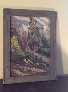 Eldred Lemeul D 1848 - 1921 (Line Shack Oil) - Picture 1 of 3