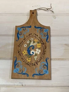 14” Cutting Board Hand Painted Decorative Piece for your farmhouse look - Picture 1 of 2