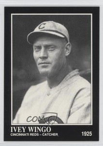 1991 The Sporting News Conlon Collection No MLB Logo on Back Ivey Wingo Ivy #235