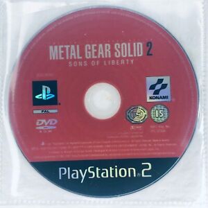 Metal Gear Solid 2: Sons Of Liberty Sony PlayStation 2 Video Game PS2 DISC ONLY